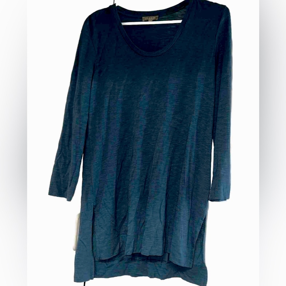 Lilla P, Women’s Small Lightweight 3/4 Sleeve Shirt, Split Hem
